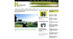 Desktop Screenshot of herculesgolf.com